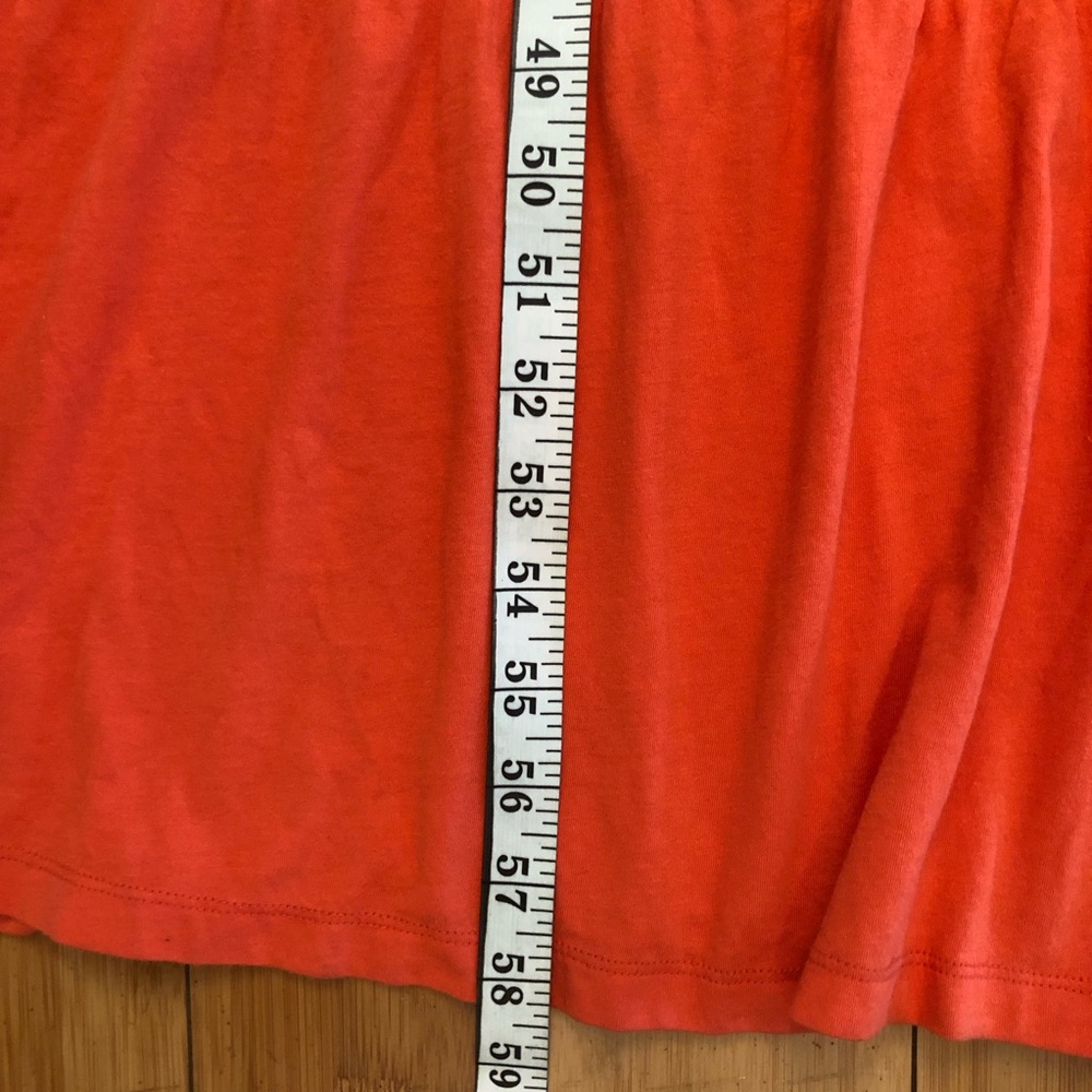 Tommy Bahama Orange Cotton Modal Sleeveless Beach Tiered Maxi Dress size M - Picture 9 of 9